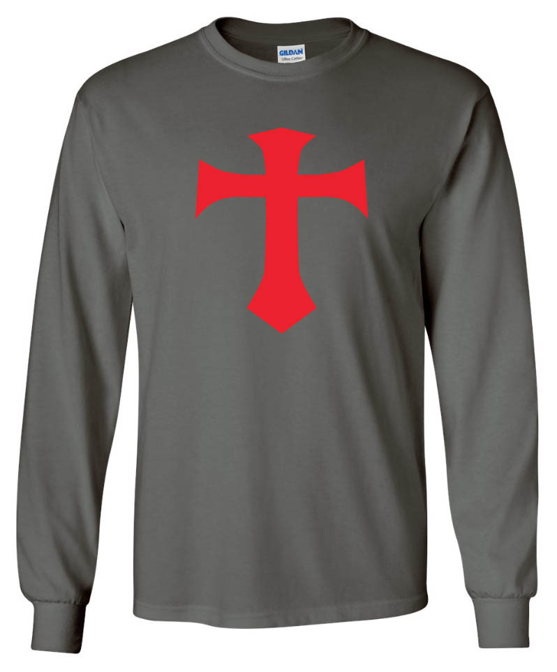 kewing T-Shirt da Uomo con Stampa 3D dei Cavalieri Templari a Maniche Corte a Maniche Corte Camicie Henley