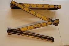 Wooden folding ruler 72" P&C No. 1969E Vintage Made in USA Collectable (R1)