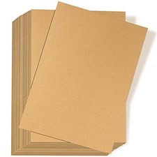 50 Pack 5x7 Inch Corrugated Cardboard Sheets Flat Inserts for Mailing Packaging