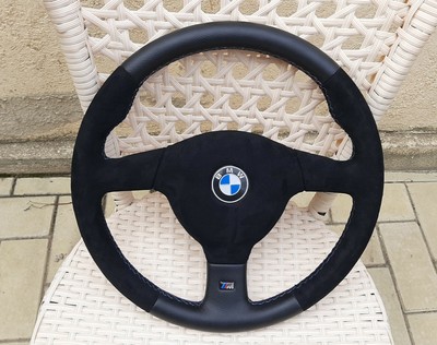 BMW e30, e34 m5 m3 375mm steering wheel suede alcantara m tech m