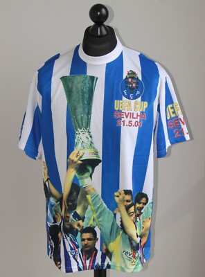 RETRO Porto UEFA Cup Final 2003 football shirt Size XL