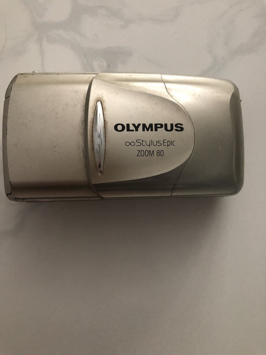 Olympus Stylus Epic Zoom 80 Deluxe 35mm Camera As Is REPAIR