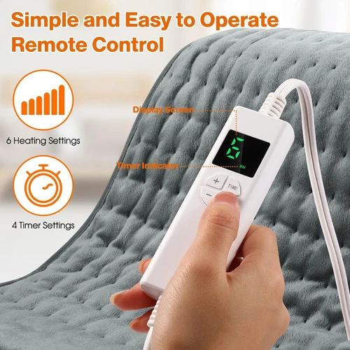 Heizgürtel Wärmegürtel elektrisch Heizkissen Wärmekissen Bauch Rückenwärmer DHL - Bild 5 von 15