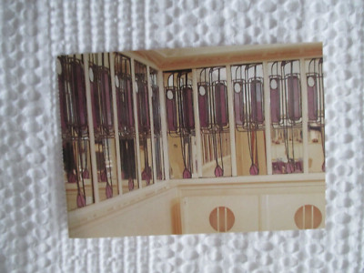 C.R. MACKINTOSH POSTKARTE,'''' WILLOW TEA ROOMS GLASGOW, FLECKGLASSPIEGEL