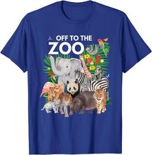 Zoo Animals Safari Party A Day At The Zoo Safari Zoo Unisex T-Shirt