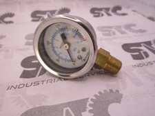 Pressure gauge  manometer 0-2300 psi 0-16 MPA 1/4 in lower thread FAST SHIPPING