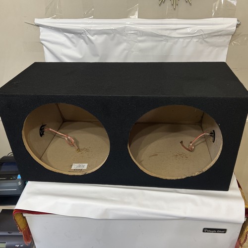 Metra - 12" Dual Sealed Subwoofer Enclosure - Charcoal TCBX-212 Free Shipping - Picture 2 of 8