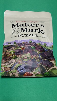 New Makers Mark Puzzle - 2021 Ambassador s Christmas Edition- Maker s whiskey 