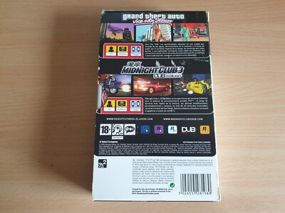 Pack PSP : Grand Theft Auto Vice City Stories + Midnight Club 3 Dub Edition