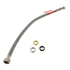 FLUIDMASTER 20in Universal SS Braided Hose Faucet Water Supply Connector