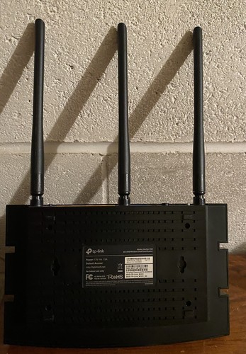 TP-LINK AC1750 4 Port Wireless Dual Band Gigabit Router Used Free Shipping - Picture 4 of 4