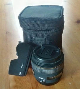 Sigma 30mm f/1.4 EX DC HSM Lens ⌀58 Canon EF Fit + Caps, Hood, Case - Test Pics