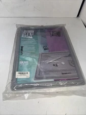 Beadsmith BMT12 Flocked Treasure Mat Tray with Clear Lid - 12.5 x 9.25
