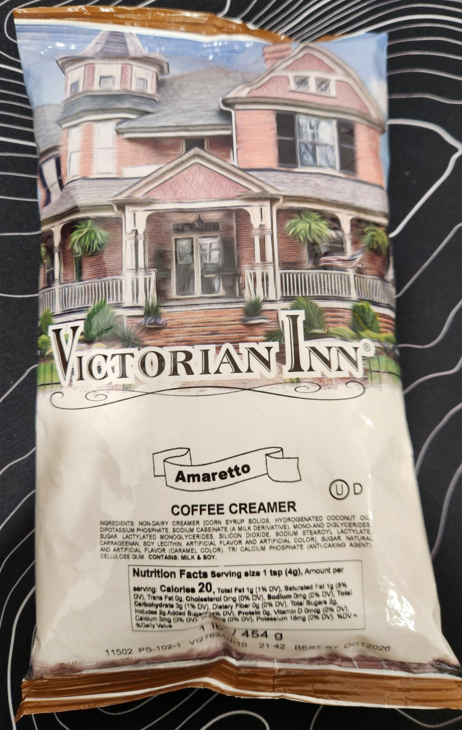 Amaretto Creamer – Non-Dairy Coffee Creamer Pack of  4 -  1 Pound Bags