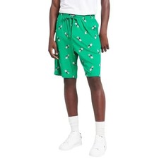 Polo Ralph Lauren Big Bear Cotton Shorts Pajamas Green Men's Size MEDIUM
