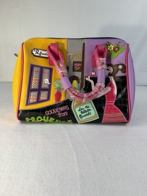 Graziella Braccialini satchel bag - beautifully vibrant and unique