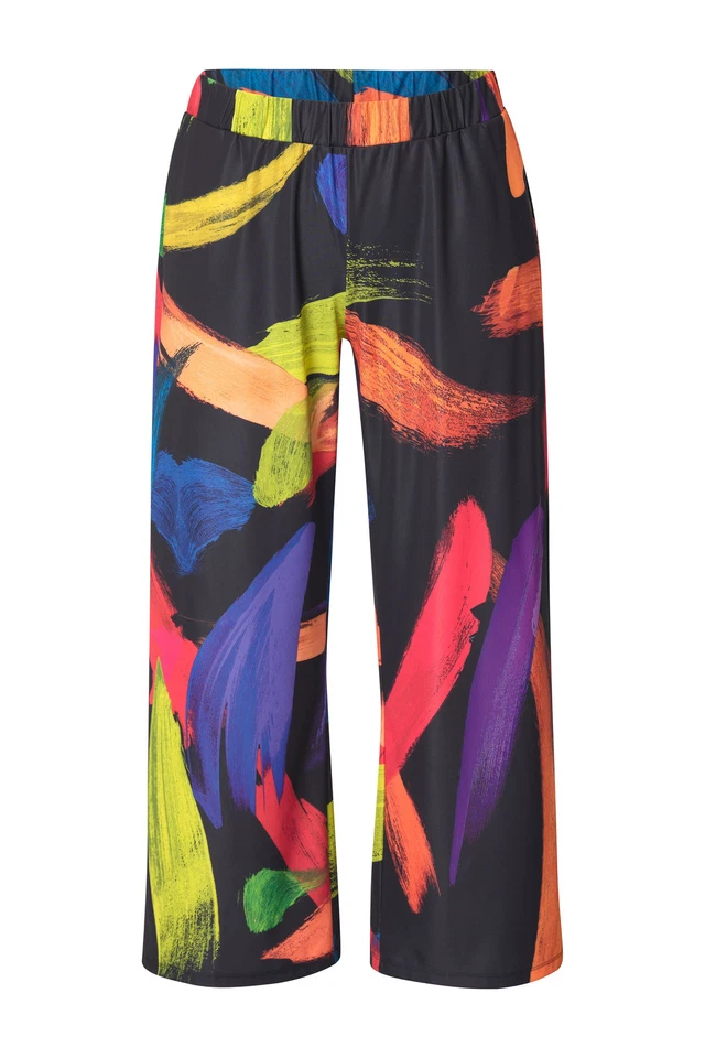 Angel of Style Damen große Größen Hose weites Bein Alloverdruck 839294 - Bild 1 von 1