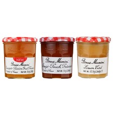 Bonne Maman Pineapple Passion Fruit Mango Peach Lemon Curd Preserves 13 oz