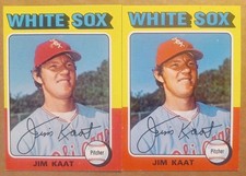 1975 TOPPS #243 CHICAGO WHITE SOX JIM KAAT HOF [2] NM/MT 06893