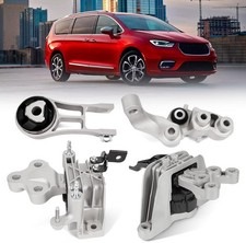 68224744AB 4PCS Engine Motor  Transmission Mount Kit Torque Strut Mount Set