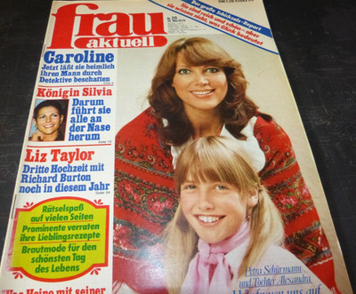 Frau  Aktuelle Nr.20/1979 Petra Schürmann/Heino/Cindy u. Bert/Hussein/Valente