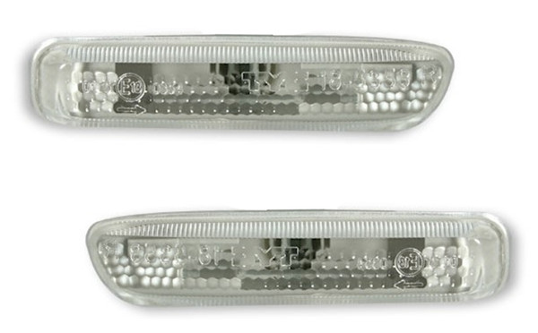 Seitenblinker Set FüR 3Er BMW E46 Limousine Touring Coupe Cabrio Weiß Blinker-image