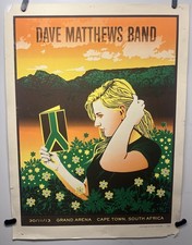 Dave Matthews Band Poster Cape Town South Africa 11/30/13 Methane Studio Edition