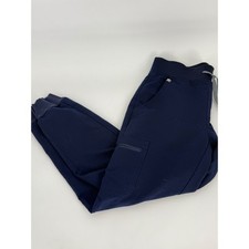 FIGS Technical Collection Zamora Jogger Scrub Pants Navy Blue Women's S