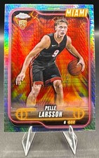 2024-25 Topps Chrome Pelle Larsson #166 Prism Refractor RC Heat