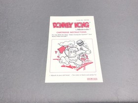 Atari  2600   Donkey Kong  Game and Manual  Tested