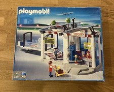 Playmobil 4311 sehr seltenes Airport Terminal Flughafen mit Figuren