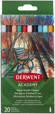 Derwent Academy 98202 Marker  wasserlöslich  20 Stück