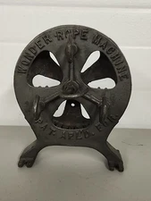 Wonder Rope Machine Maker Cast Iron