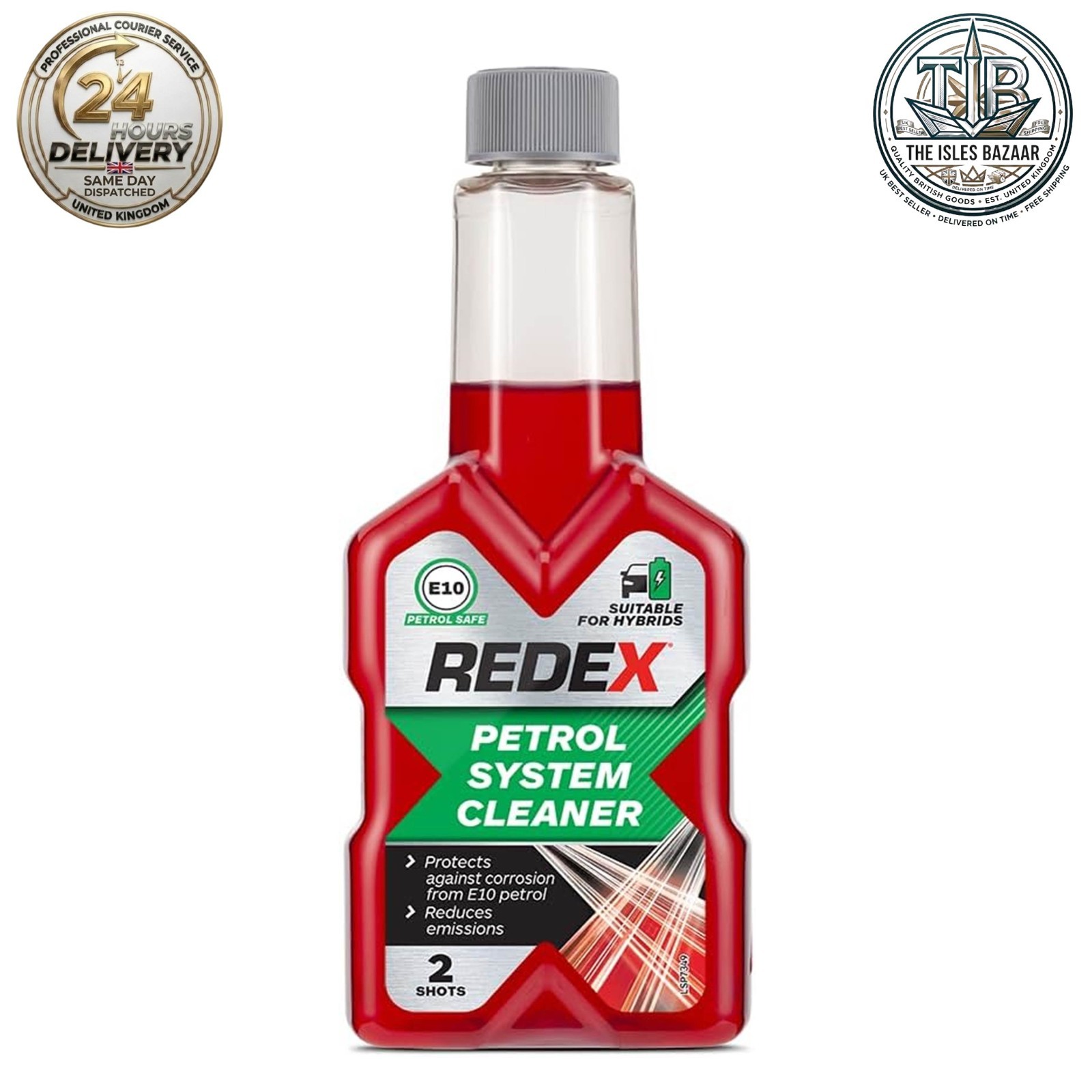Redex Petrol System Cleaner 250ml, Petrol Injector Cleaner To Remove Harmful De… - Image 2