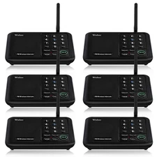Intercoms Wireless for Home 5280 Feet Range 10 Channel 3 Code, Wireless Inter...