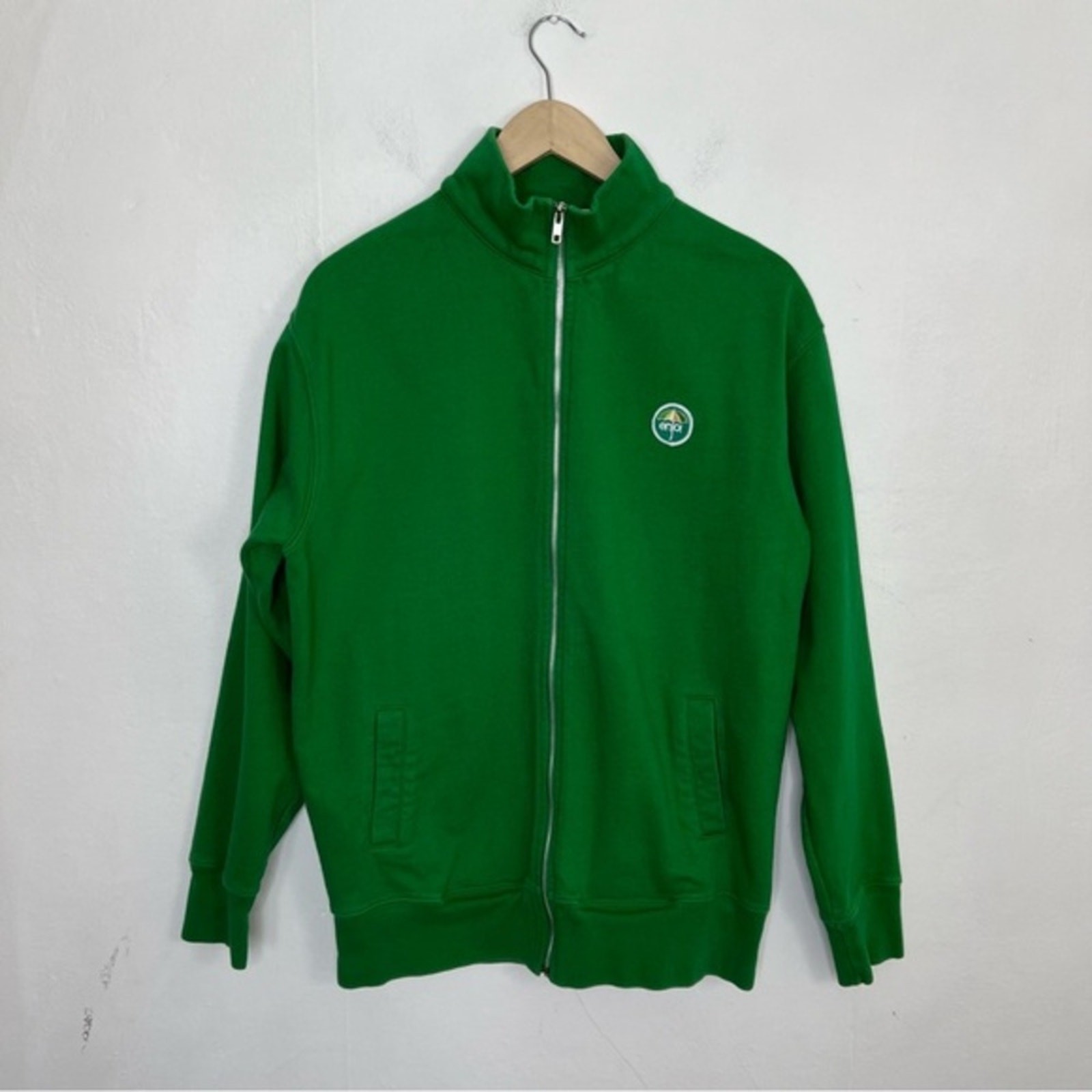 Vintage Enjoi Umbrella Logo Full Zip Green Skateboard Sweats
