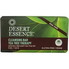 Desert Essence Cleansing Bar Tea Tree Therapy 5 Oz