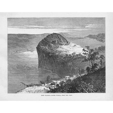 ZULU WAR Fort Pearson Lower Tugela - Antique Print 1879