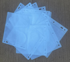 Double CD / DVD Pages for 2-, 3-Ring Binders, 90175 Lot of 12 