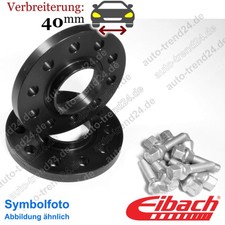 Spurverbreiterung schwarz 40mm/Achse u.a.: BMW 3er G20 G28 G80 Bj. 2018-2025