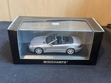Minichamps Mercedes-Benz SL-Class Cabriolet 2003 Dark Silver 1:43 [Age 13+]