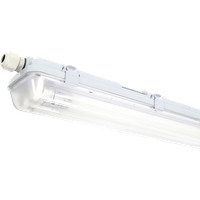 Feuchtraumleuchte Wannenleuchte Mit Led-RöHren 120 Cm 2X 14W Neutralweiß IP65