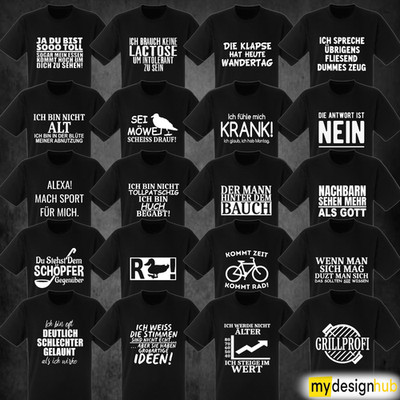 Tshirt mit Spruch Fun lustig witzig Sprüche Funshirt Motiv Aufdruck Geschenk
