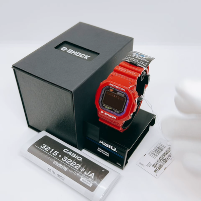 CASIO G-SHOCK G-LIDE GWX-5600C-4JF Red Black Blue Men's Watch GWX