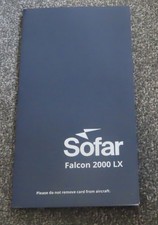 Sofar Falcon 2000LX Executive Jet Airline Safety Card