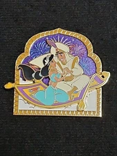 Jasmine & Aladdin Iconic Nighttime Movie Moments LE 300 Disney After Dark Pin