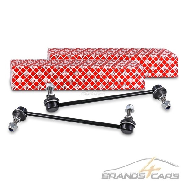 Febi 2X Koppelstange Vorne FÜR Nissan Murano Qashqai X-TRAIL Renault Koleos-image