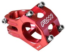 Funn Funnduro MTB Stem 31.8mm Bar Clamp 35mm Length Red Ultralight Alloy Bike BM
