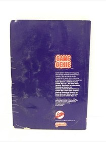 Game Genie Programming Manual and Code Book for NES Nintendo Galoob