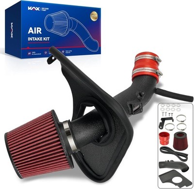 2.75 inch 2.75 inch Cold Air Intake System Kit for Accord 2013 2017, Red